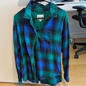 American Eagle Plaid Flannel